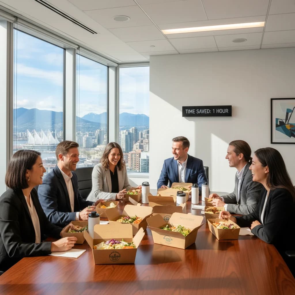 How Corporate Meal Plans Save Vancouver Teams 6 Hours Weekly