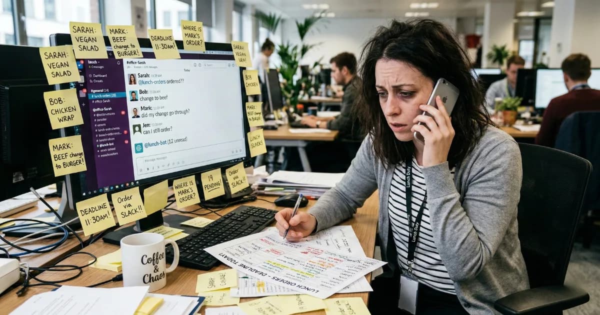 Featured image for Why Your Office Manager Hates Collecting Lunch Orders