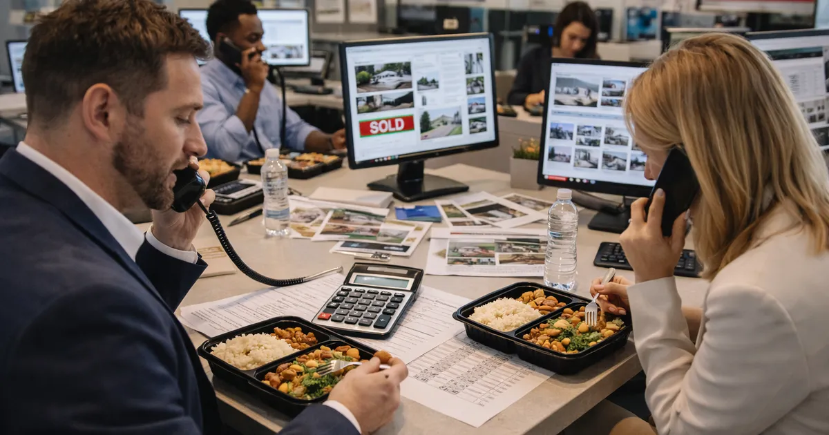 Real Estate Office Lunch Solutions for Busy Agents