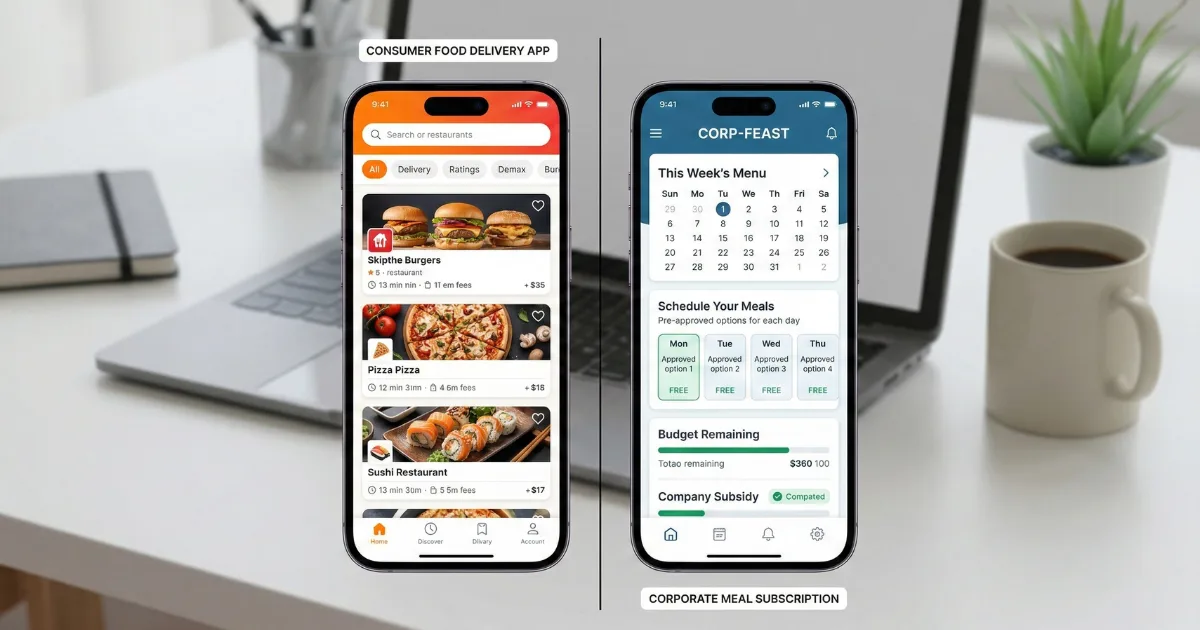 Featured image for Skip The Dishes for Business vs. Dedicated Meal Programs